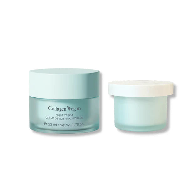 Collagen Vegan peptid nočna krema 2x50ml