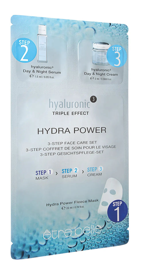 Hyaluronic Hydra power 3-stopenjski set za nego obraza 5 kosov