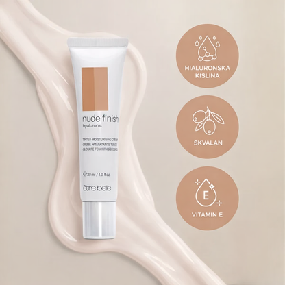 Hyaluronic nude finish - vlažilna obarvana krema 30ml