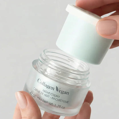 Collagen Vegan peptid nočna krema 2x50ml