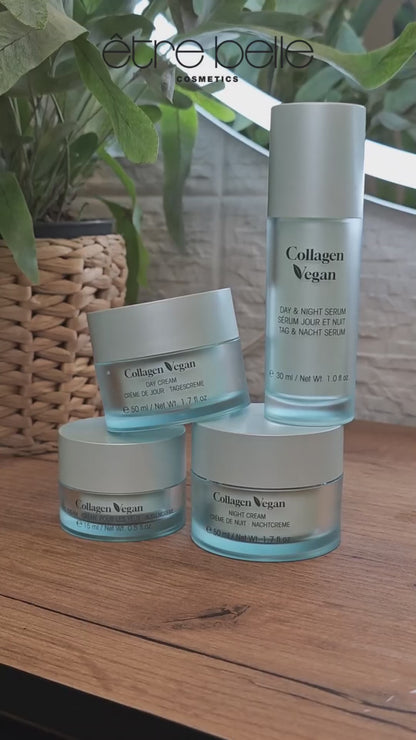 Collagen Vegan peptid nočna krema 2x50ml